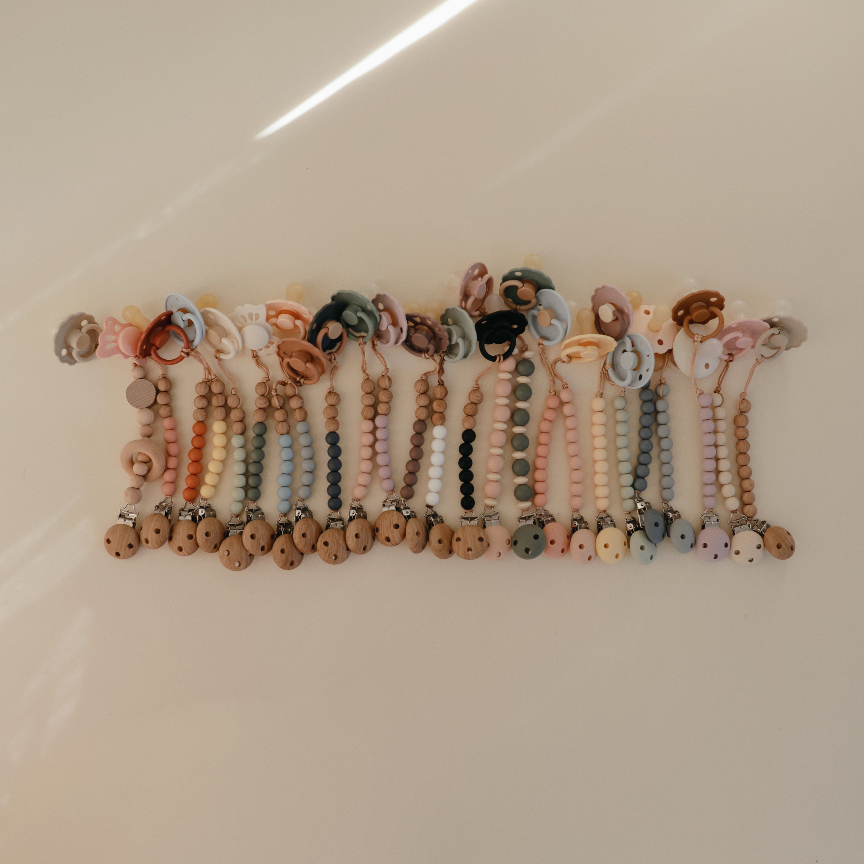 Image of Silicone Pacifier Clip | Mila